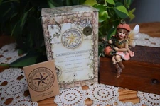 1996 Boyds Faerie Wee Folkstones Figurine #36005(3E/7189) Autumn Faeriefrost