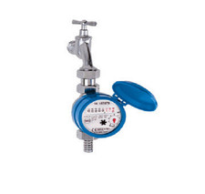 Zapfhahnzähler 1/2" geeicht 2026 Gartenwasseruhr Wasserzähler Kalt m. Funk,Vorb.