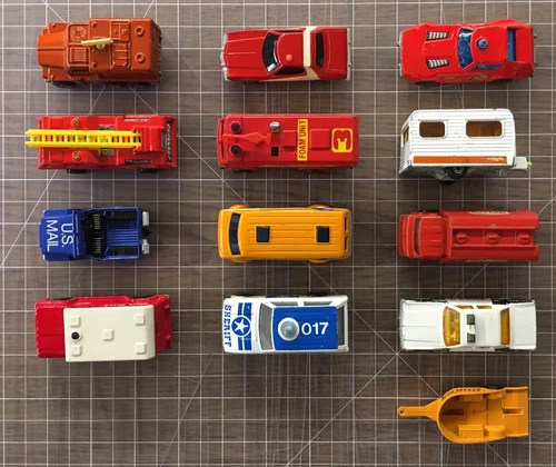 Vintage Matchbox & Corgi Juniors Diecast Toy Cars & Vehicles - You Pick