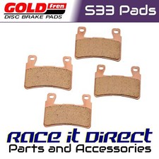 Bremsbel&auml;ge f&uuml;r HONDA VTR 1000 SP1 2000-2001 VORNE GOLDFREN S33