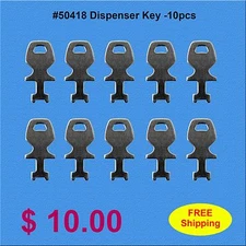 #50418 Georgia Pacific / Bobrick RollSavr Dispenser Key  10 pcs