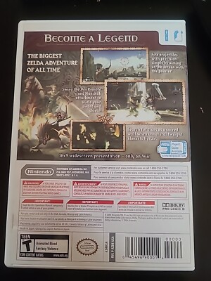 The Legend of Zelda: Twilight Princess (Nintendo Wii, 2006
