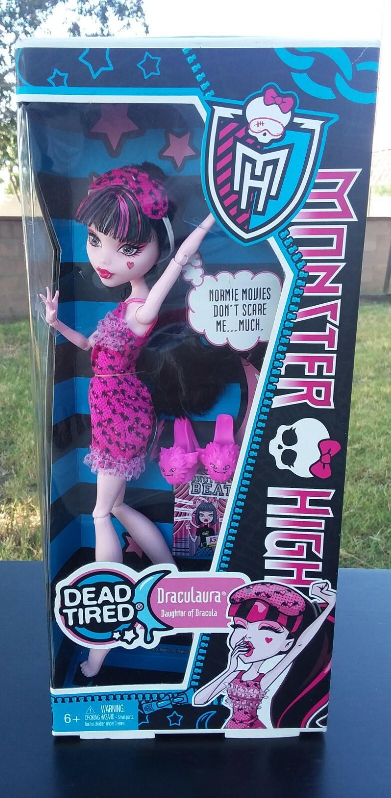 Monster High Dead Tired Draculaura Doll