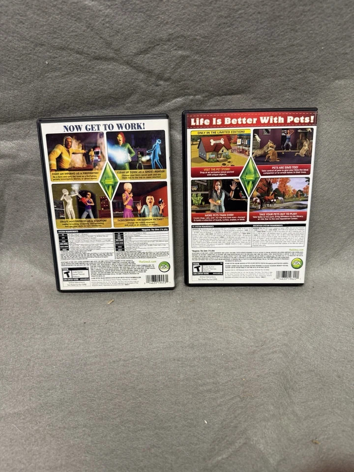 THE SIMS 3 DVD-ROM SOFTWARE PETS & AMBITIONS EXPANSION PACKS - Image 4 of 4