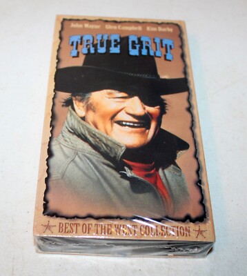 True Grit (VHS, 1998) John Wayne, Glen Campbell - Brand New Paramount