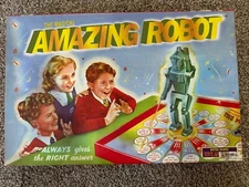 The Magical Amazing Robot Retro Toys and Games Board Game,Rare