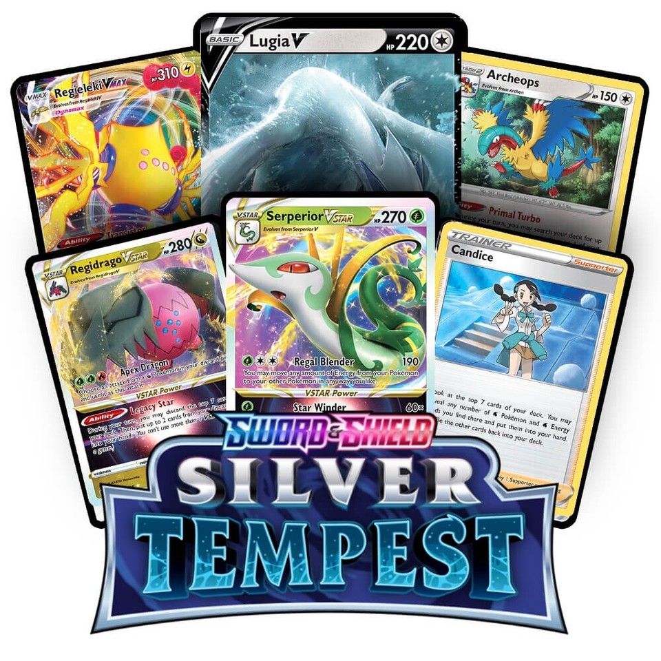Silver Tempest Pick Your Card! V's, Vstar's, Full Art's, and Trainer Gallery's!