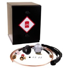 CAMPERVAN CAMPINGAZ LOCKER & BULKHEAD REGULATOR FULL KIT FOR 907 904 BOTTLE