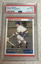 2011 Score Rookies and Traded Taro Tsujimoto RC SP #659 PSA 8