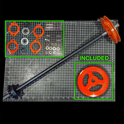 CASE INGERSOLL C31907 38'' Snowcaster CUSTOM Rebuild KIT 16 Tooth Sprocket Jacksh