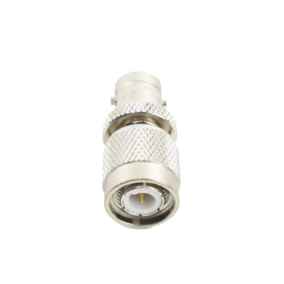 RFT-1231 4 PK Straight Adaptor from TNC Male Connector to BNC Female Nickel PTFE
