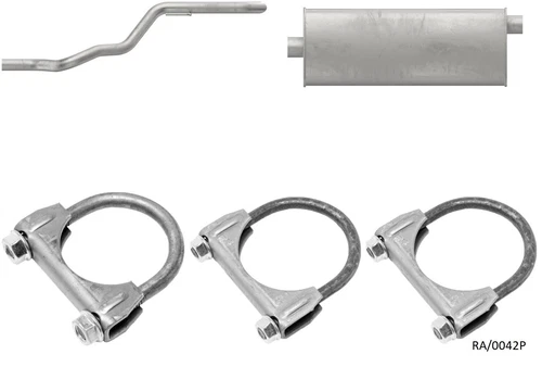 Exhaust System for JEEP GRAND CHEROKEE WJ / WG 4.7L 2002-2004 RA/0042P - Picture 1 of 3