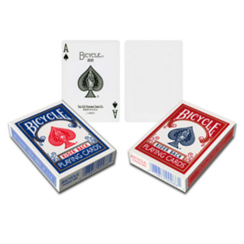 Jeu De Cartes Bicycle "Tours Magiques" - Double Face Sans Dos Rouge, USPCC Neuf