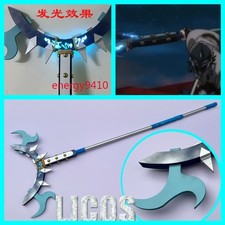 NEW Gachiakuta Zanka Fork Weapon Cosplay LED Props Anime Prop Game 3d Printing