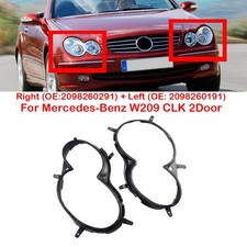 1Paar L+R Dichtung Addichtung Scheinwerfer Für Benz W209 CLK 03-09 2-Tür