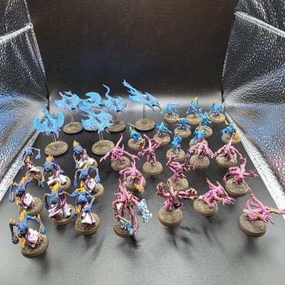 Well Painted Warhammer 40k AOS Deamons of Tzeentch Thousand Sons Disciples