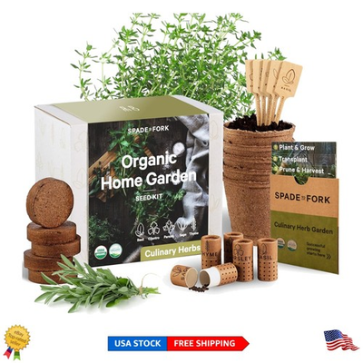#ad #ad Organic Herb Garden Kit USA Made amp; Ideal for Indoor Gardening Experts $71.98