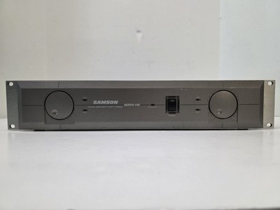Samson Servo-150 Studio Amplifier 75 Watt Stereo Power, Tested & Working READ