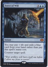 Force of Will 50 Mythic Dominaria Remastered Magic: The Gathering Near Mint