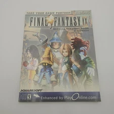 Final Fantasy IX 9 | BradyGames Strategy Guide | PS1 PlayStation Great Shape!