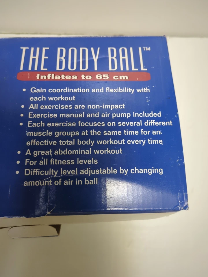 New - Altus Body Ball 65cm With Pump,  Core Strengthening in Box - Image 3 of 4