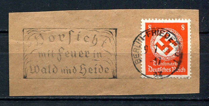 German Reich WW II : Nice slogan cancel from 1936 - Berlin