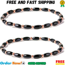Magnetic Therapy Anklet Copper Magnetic Anklets for Women Magnet Better for F...