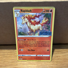 Pokémon TCG Rapidash SWSH270 - Silver Tempest STAMPED - English 2022