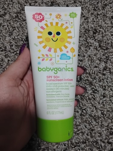 Babyganics Mineral-basierte LSF 50 Baby Sonnencreme 6oz - Bild 1 von 3