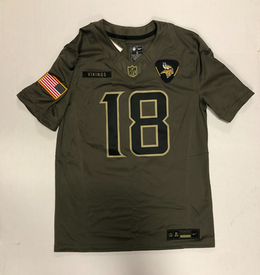 Nike Justin Jefferson Minnesota Vikings Salute to Service Limited