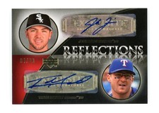 2007 UPPER DECK-REFLECTIONS - JOSH FEILDS & TRAVIS METCALF No.REF-FM 04/20 (RC) 