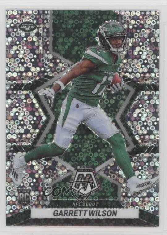 2022 Panini Mosaic NFL Debut No Huddle Silver Prizm Garrett Wilson #276 0u7t