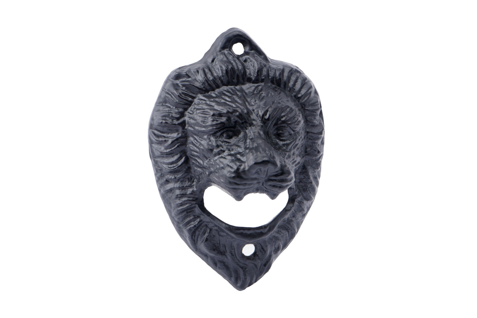 Lion Head Cast Iron Wall Mounted Bottle Opener