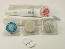 Braun FaceSpa Facial Cleansing Device Type 5365 w/ Brush Accessories New Open Bo