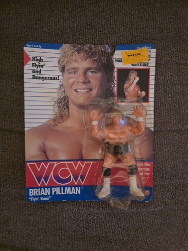 1990 WCW Wrestling Brian Pillman Flyin' Brian 5 Fi...