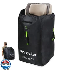 PandaEar Car Seat Travel Bag Backpack for Airplane, Water-Resistant Car Seat 
