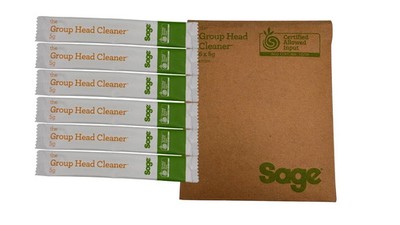 Reinigungspulver 6 x 5 g für SAGE Kaffeemaschine SCC201 | SEC250 | 9998030880055