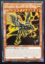 DRAGO ALATO DI RA  Rara Segreta Prismatica in Italiano TN19-IT009 YUGIOH