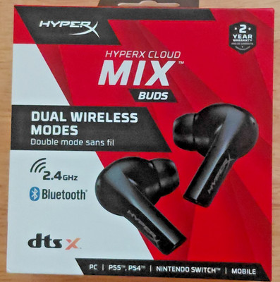 HYPERX Cloud MIX Buds True Wireless Earbuds / Gaming Headphones 4P5D9AA
