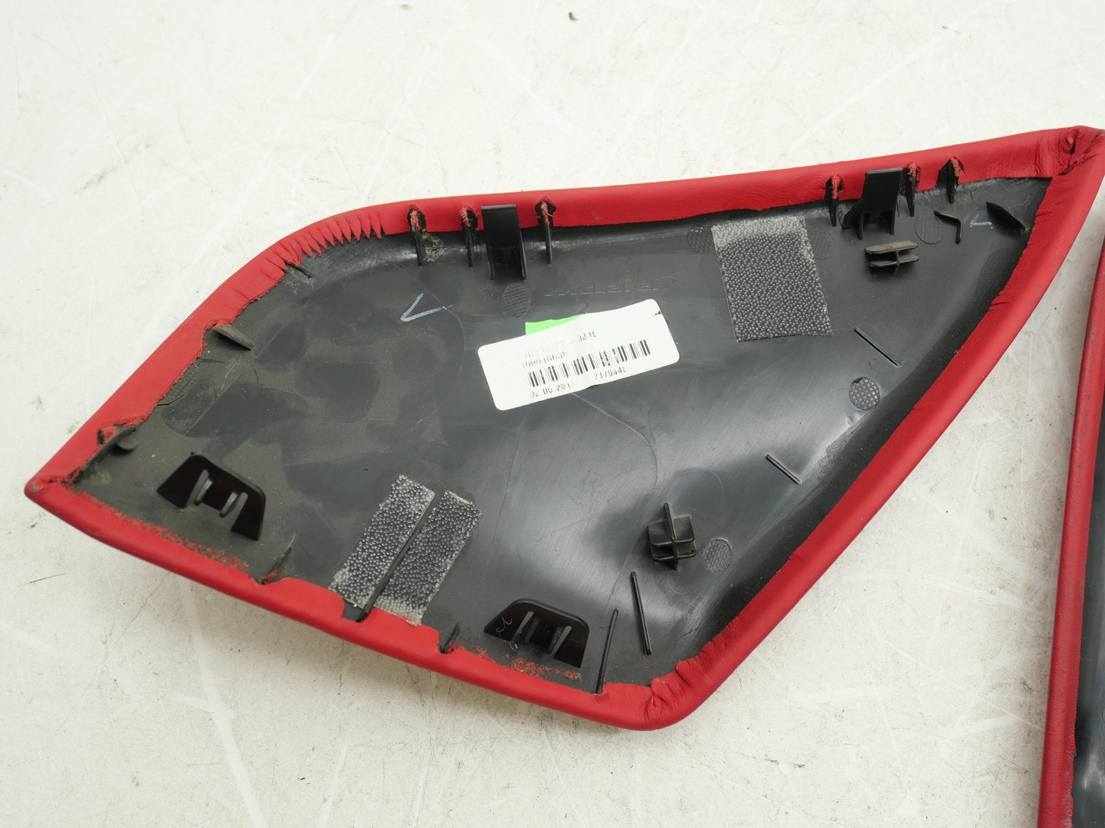 Used Interior Dash End Cap Trim Panel Cover Set LH/RH 2016-2021 McLaren 570S OEM