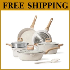 Non Stick Pots and Pans Set - Induction Safe