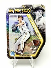 2025 Bowman Draft Chrome Seth Hernandez Mojo Refractor DieCut In Action Pirates 