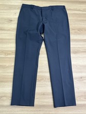 Prada Dress Pants Mens 58R US 42R Black Tailored Slacks Made In Italy Luxury