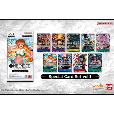 One Piece Card Game Special Card Set Vol. 1 versiegelte Packung japanischer F...