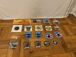 Lot of 20- U.S. Army & Military Helicopter Vinyl Stickers NEW FREE SHIP