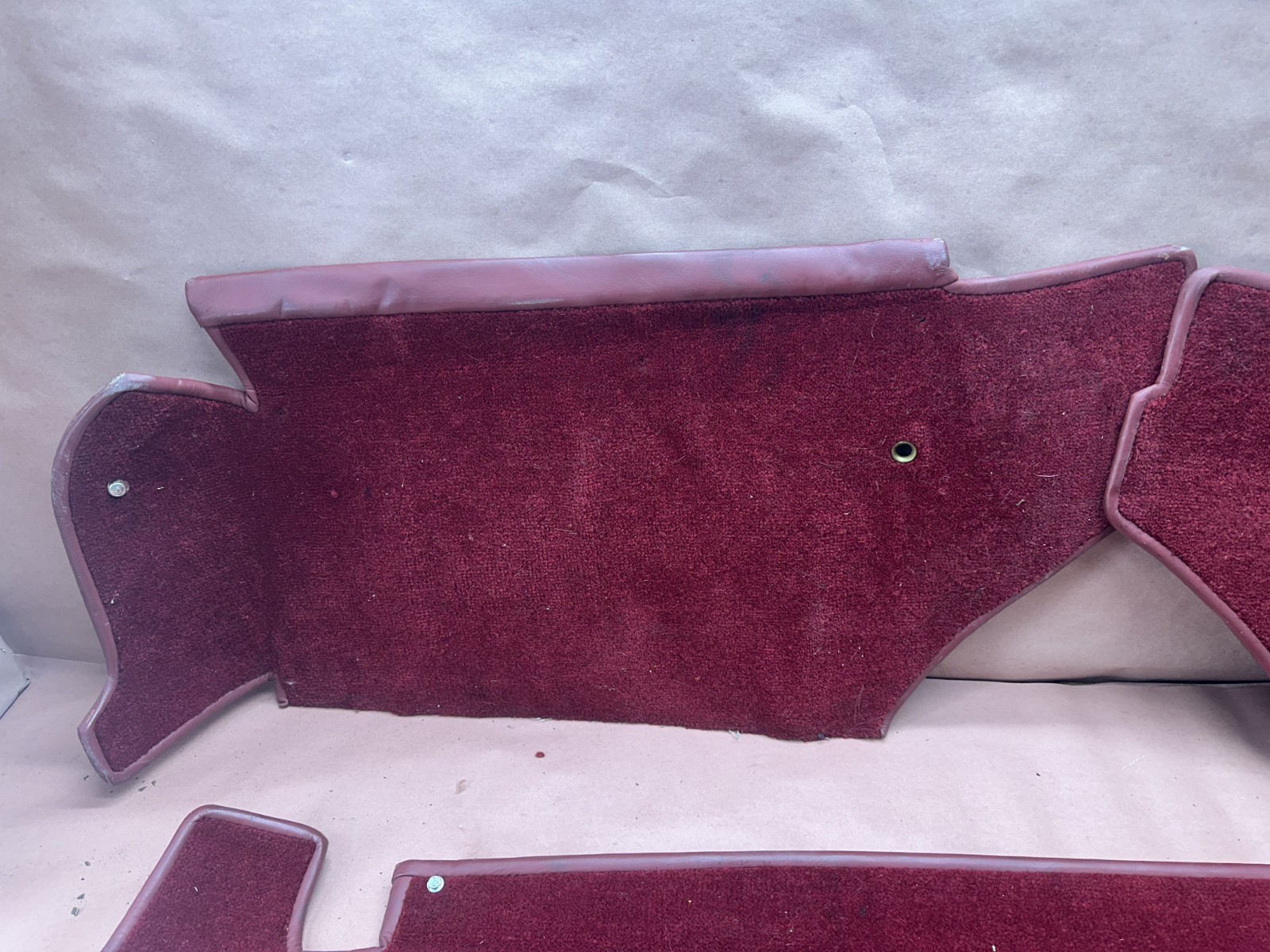 Rolls Royce Silver Spirit 1986 Rear Trunk Carpet Covers OEM 71K Miles