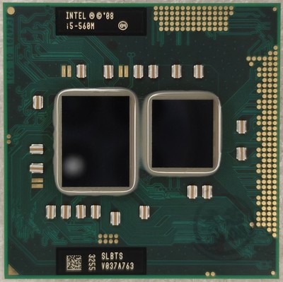 Intel Core i5-560M 2.66 GHz Dual-Core SLBTS 2.5 GT/s Sockel G1 CPU Prozessor