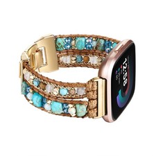 Bracelet Bands Compatible with Fitbit Versa 4/3/Sense 2/Sense Band for Women,...