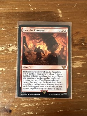 MTG | Hew The Entwood | Herr der Ringe Lotr | NM | EN