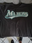 Florida Marlins Cantu #3 Original MLB Autographed Jersey Baseball Black
